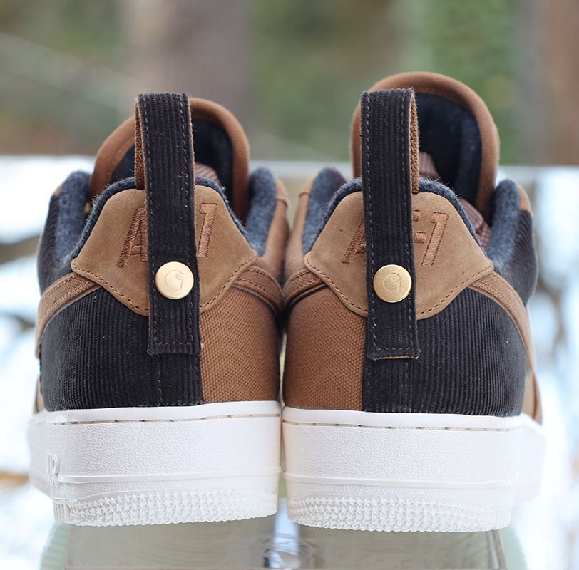 Nike Air Force 1 Low Carhartt WIP Ale Brown Men's Size 9 Custom