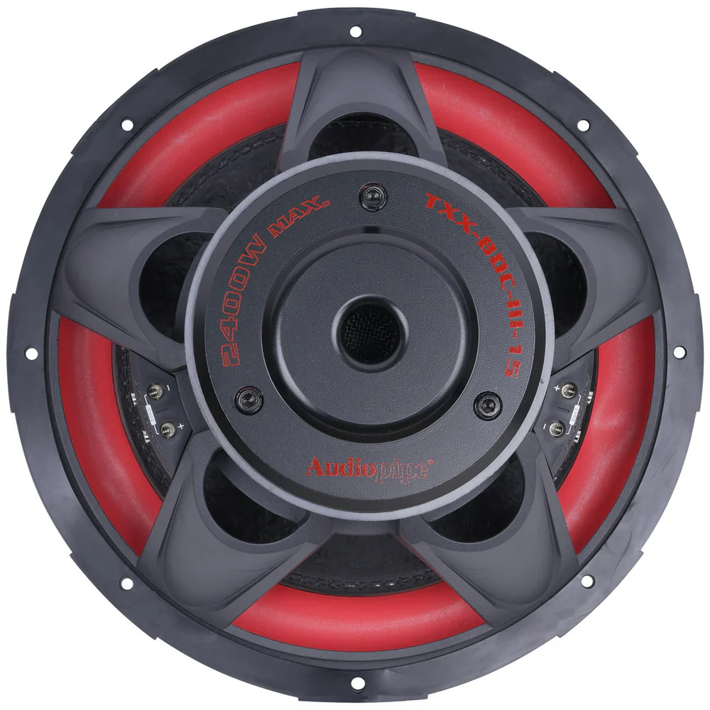 Audiopipe TXX-BDC-III-10 | 10" 700W RMS Triple Stack Composite Cone Subwoofer