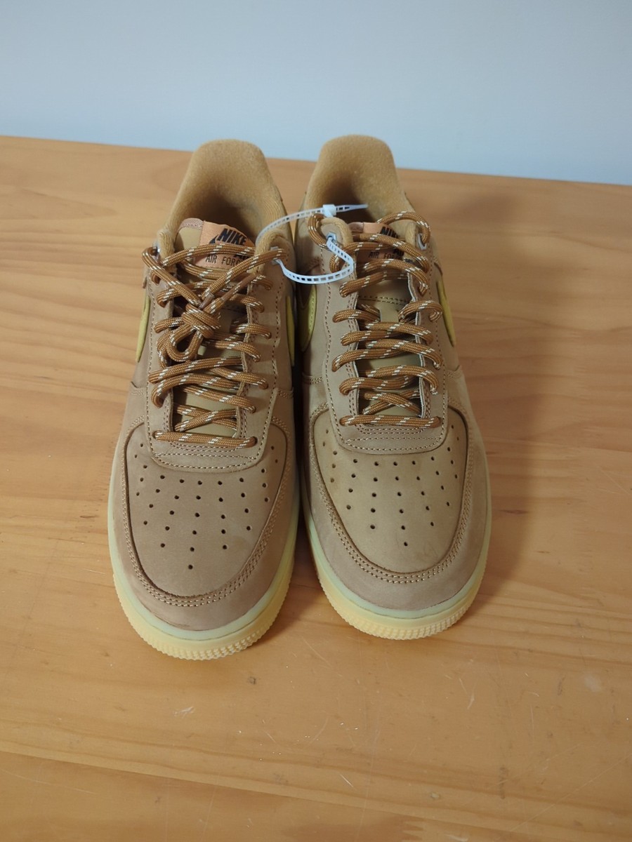 Nike Air Force 1 '07 WB Shoes Flax Wheat Gum Brown CJ9179-200