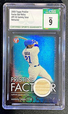 2003 SSP /25 BAT SAMMY SOSA TOPPS PRISTINE FACTOR REFRACTOR CSG 9 MINT G3020