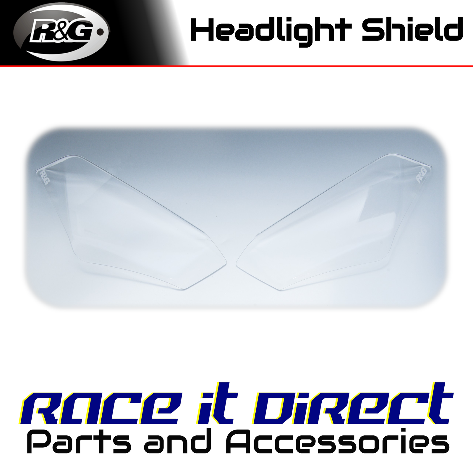 R&G - HLS0054CL - Headlight Shields