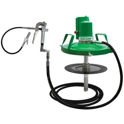 LockNLube X-Series Grease Pump Kits   Air Powered, 5 Gal / 16 Gal / 55 Gal