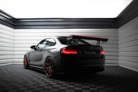 Maxton Design Carbon Heckspoiler HeckflüGel Standfuß Innen + Led Passend FüR Bmw