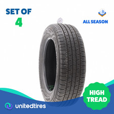Set Of 4 Used 22560r17 Goodyear Assurance Maxlife 99h - 9-9.532 Set Of 4 Used 22560r17 Goodyear Assurance Maxlife 99h - 9-9.532