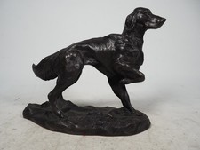 🐾 Heredities JS132 Irish Setter Cold Cast Bronze Sculpture by J. Spouse