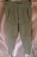 VINTAGE WOOL Army pants Military HUNTING Josef GOECKE GERMAN Better than FILSON