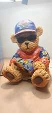 Vintage Nascar #24 Jeff Gordon Bear Resin Figurine Dupont Motorsports Collectors