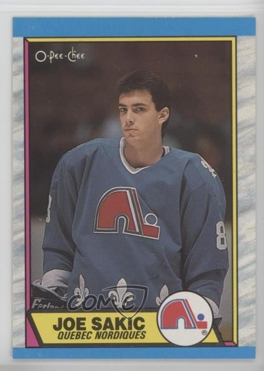 1989-90 O-Pee-Chee Joe Sakic #113 HOF 04dx