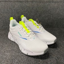 REEBOK Zig Dynamica STR Shoes Unisex Size M9/W10.5 White/Gray/Green