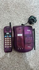 Y2K Very Rare V-Tech Purple Translucent Phone Tested And Partly Working