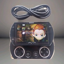 Sony PSP GO Black PSP-N1000 Rare Good Condition  Memori M2 8gb
