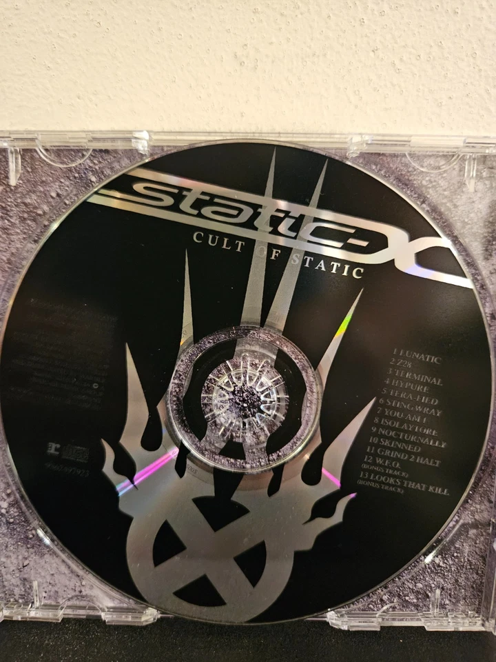 STATIC-X Cult Of Static 2009 CD +2 ALTERNATIVE HARD ROCK HEAVY METAL INDUSTRIAL - Image 3 of 4