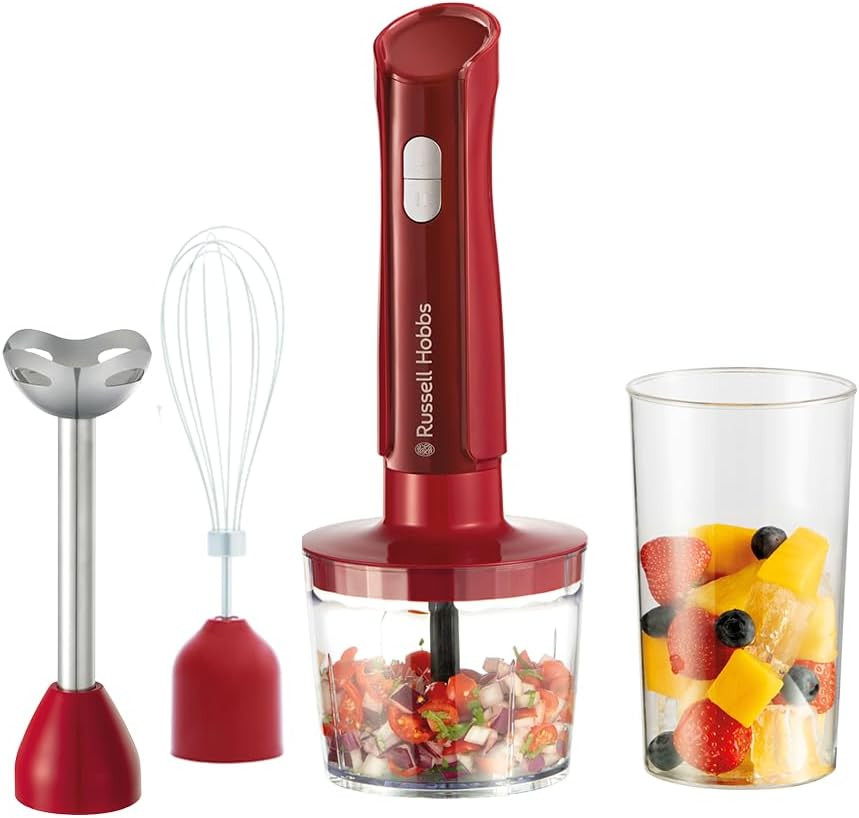 Cucina come uno Chef con il Frullatore Desire Red 3 in 1 Russell Hobbs