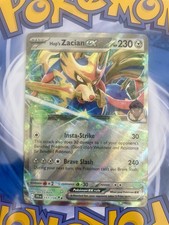 Pokémon Hop's Zacian EX 111/159 Sv09 Journey Together Rare Holo Basic HP230