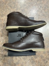 London Fog Collection Memory Foam Tyler Chukka Brown Size 13 men