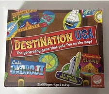 Destination USA (MindWare) The Geography Game That Puts Fun On The Map NIB