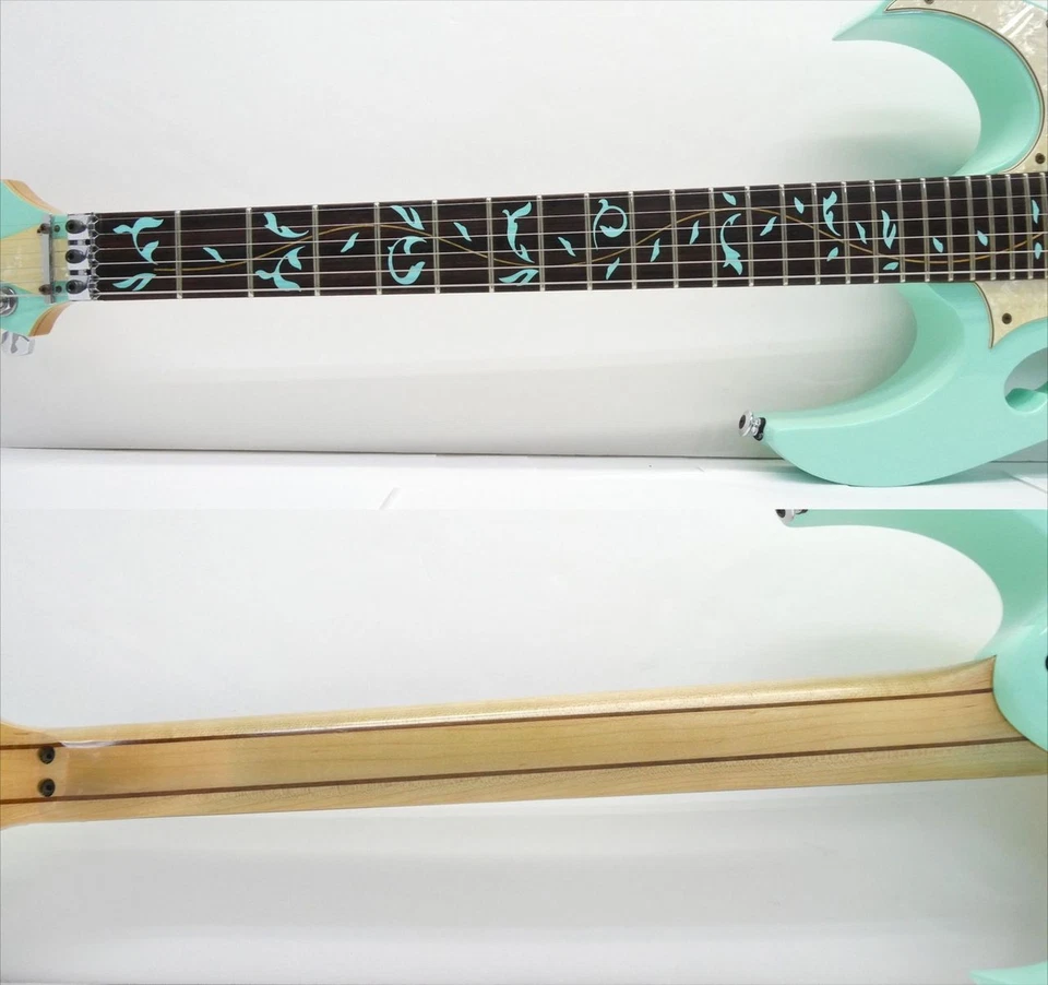 Ibanez PREMIUM JEM70V SFG Used Basswood Body Maple+Walnut Neck w/Hard Case - Image 4 of 4