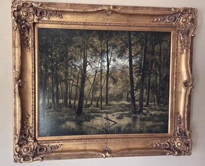 Alexei Antonov Original Oil Painting On Canvas