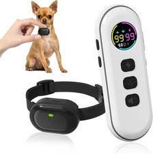 Ultra-Small Anti Bark Collar, Ultra-Light  Thin Dog Training Collar with 130...