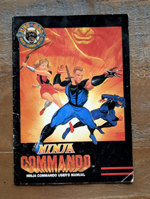 COMPLETE ✹ Ninja Commando ✹ Neo Geo AES Game NEOGEO AUTHENTIC ✹ DOG TAG USA