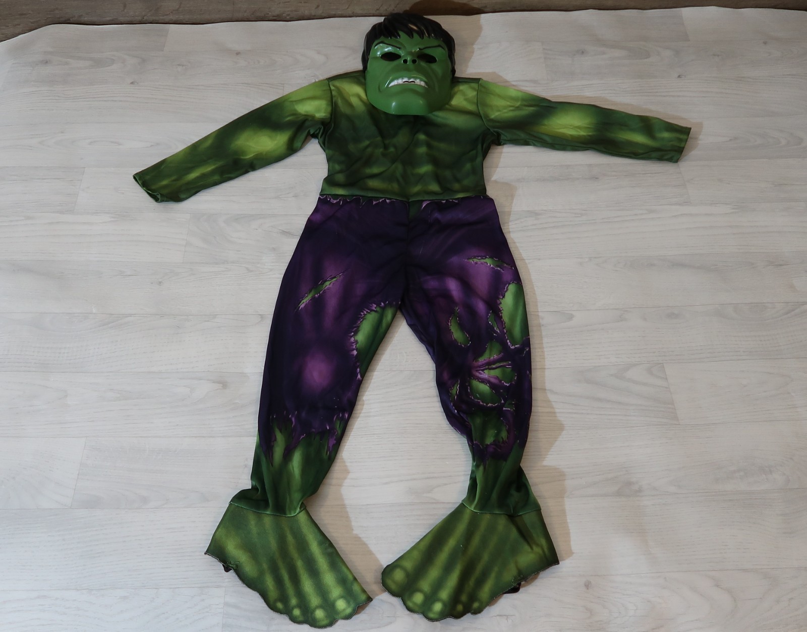 Rubíes Oficial Marvel Vengadores Hulk Niños Edad 5-6 Niños Vestido Elegante Disfraz
