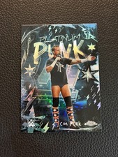 2026 Topps Chrome WWE CM Punk Platinum Punk PLP-7 Refractor BRD