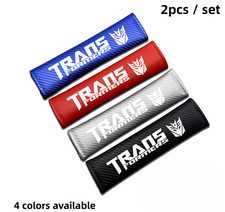 2x Carbon Fiber Texture Seat Belt Protective Coveraccessories For Transformers 2x Carbon Fiber Texture Seat Belt Protective Coveraccessories For Transformers