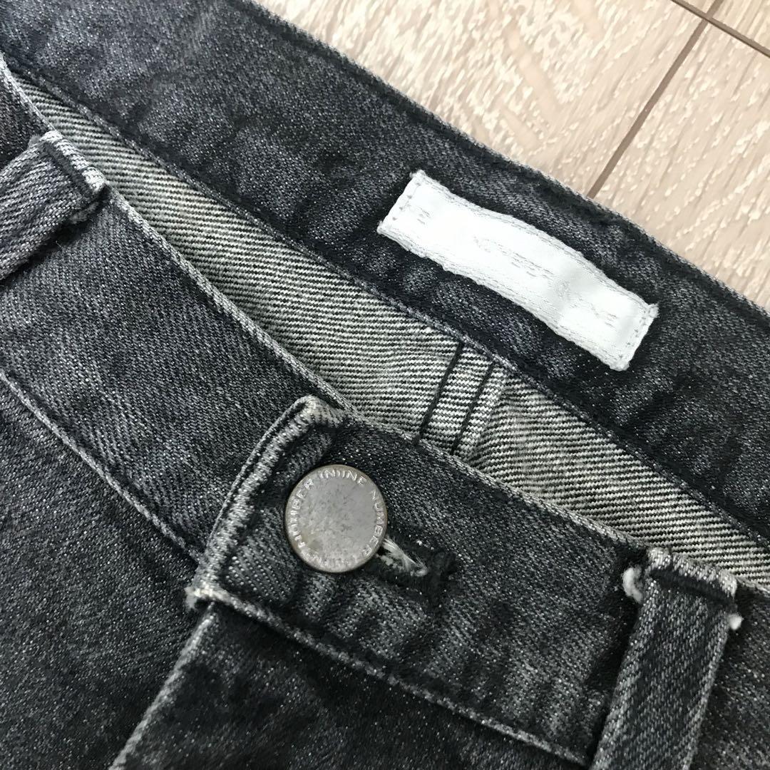 Number Nine 01Aw Original Grunge Denim size 1 W32 Vintage Number Nine 01Aw Original Grunge Denim size 1 W32 Vintage