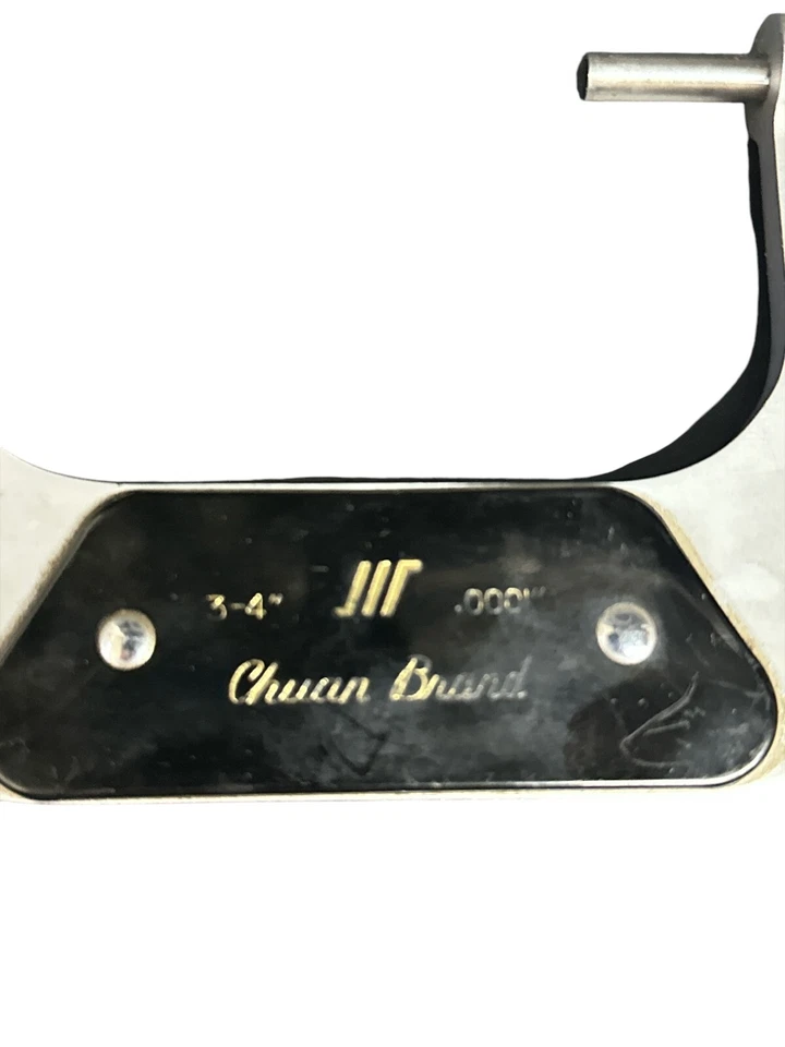 chuan brand micrometer 3"-4" .0001" NO.4510400 - Image 3 of 4