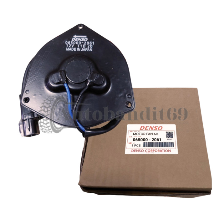 Genuine 065000-2061 Universal Denso AC Condensor Motor Fan 12V 11D 20