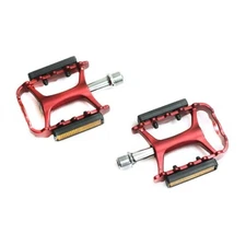 Wellgo M111 9/16" Alu  Ultralight Sealed Bearing Bike Pedal Red -Black-Grey-Gold