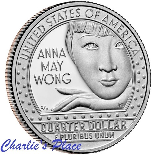 2022 S American Women Silver Proof Quarter Anna May Wong EBay