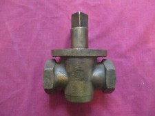 vintage portable steam engine traction engine large brass tap  original old part