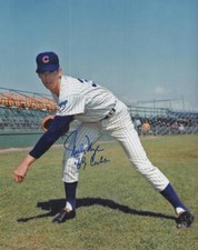 RICH NYE  69 CUBS  SIGNED AUTOGRAPHED 8X10 PHOTO  W/ COA 