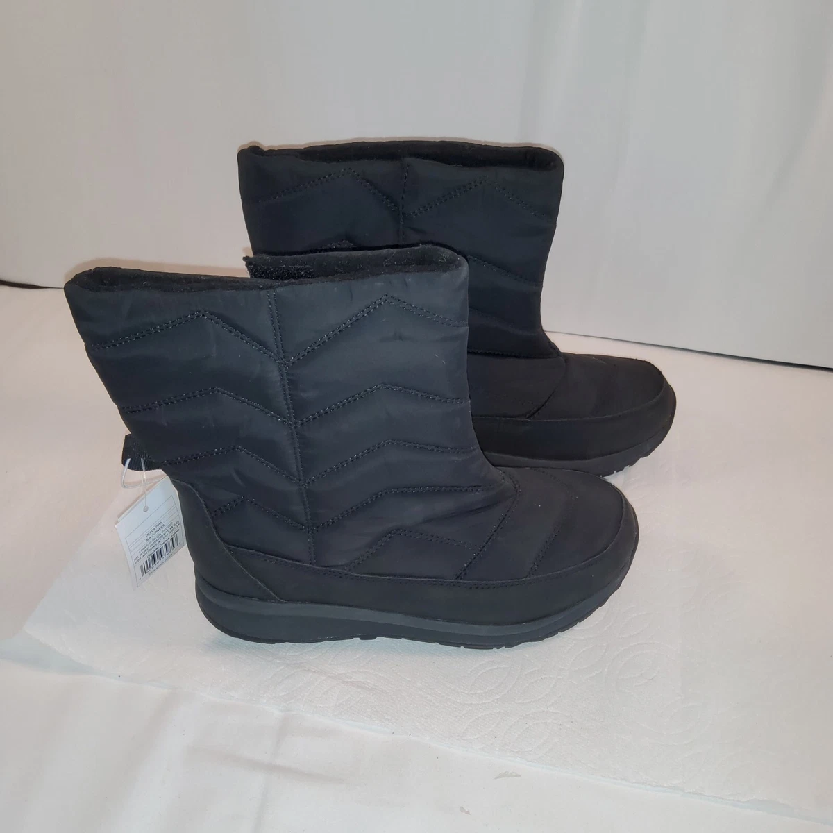 Cat Jack Girls Rivers Winter Snow Boots Black Size 4 eBay