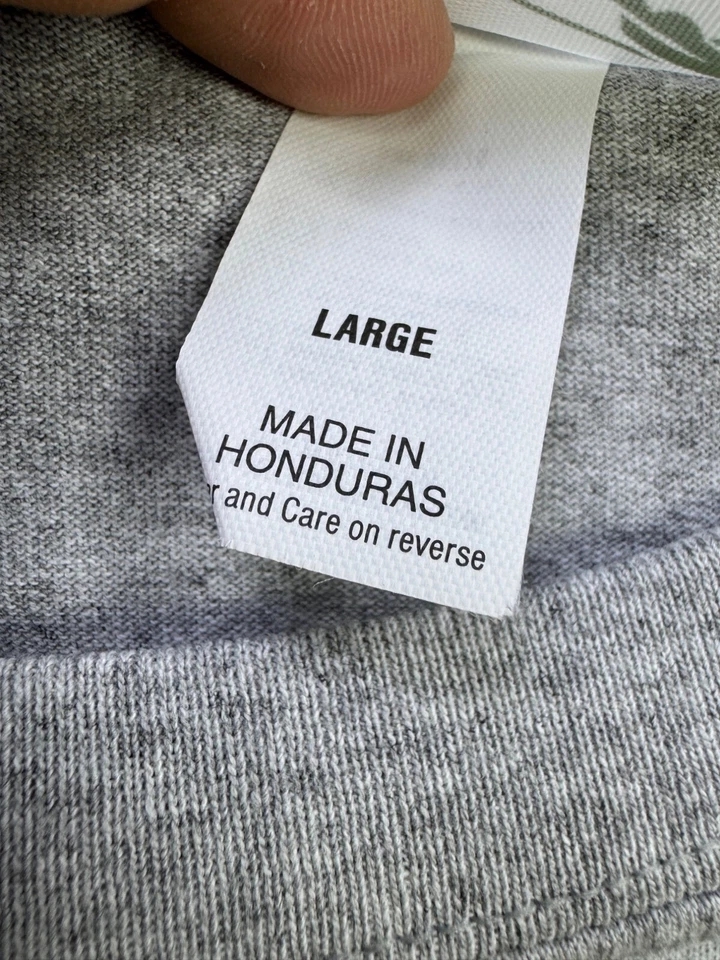 LSU Tigers Shirt Men Large Gray 2003 NCAA College World Series Road To Omaha Vtg - Image 4 of 4