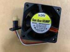 For Sanyo 60 60 25mm DC 24V 0.15A Cooling Fan Fanuc 3pin Plug 9WF0624H4D04