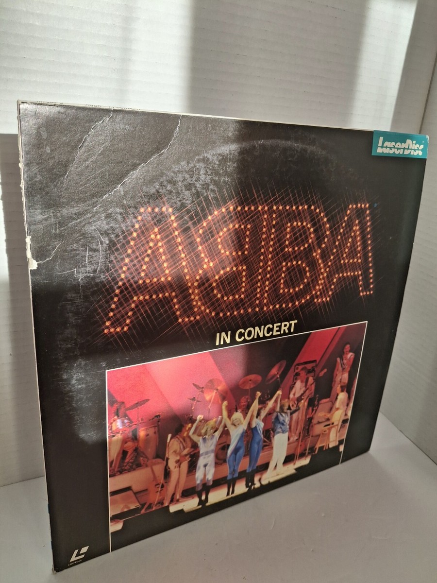 Abba Live(中古品) VINTAGE Abba In Concert Laser Disc LD 1979 | eBay