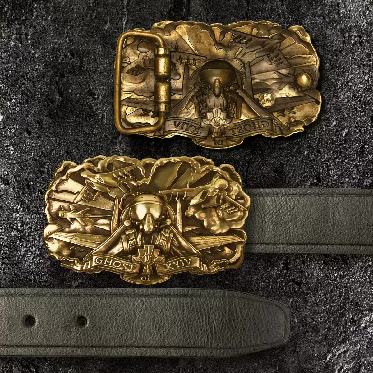 Handmade Brass Belt Buckle for Mens