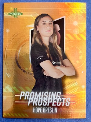 Hope Breslin 2022 Parkside NWSL Volume 1 PROMISING PROSPECTS ORANGE #13 ACFC
