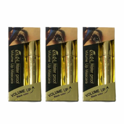 (made in korea) EKEL 3 pcs volume up water proof Makeup Eyelashes Mascara 