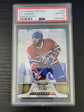2011-12 Panini Certified Mirror Gold P.K. Subban /25 Montreal Canadiens #128 SP