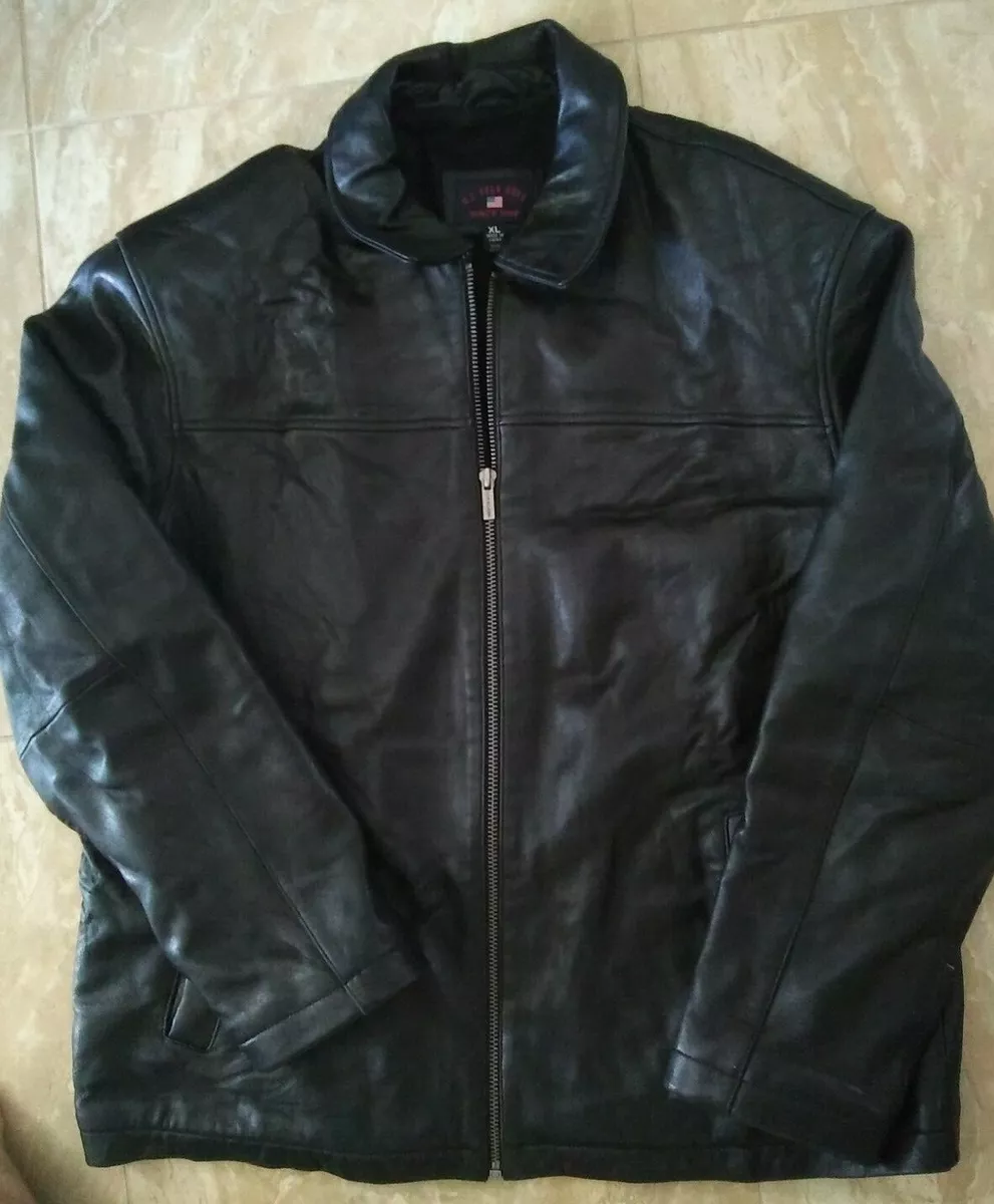 Us polo assn leather jacket sale