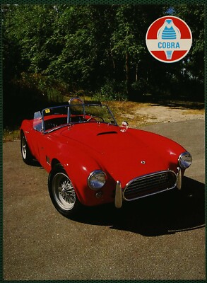 1964 AC Cobra 289 Concourse 4 Weber Carburetors Vintage Pictorial Article 1983