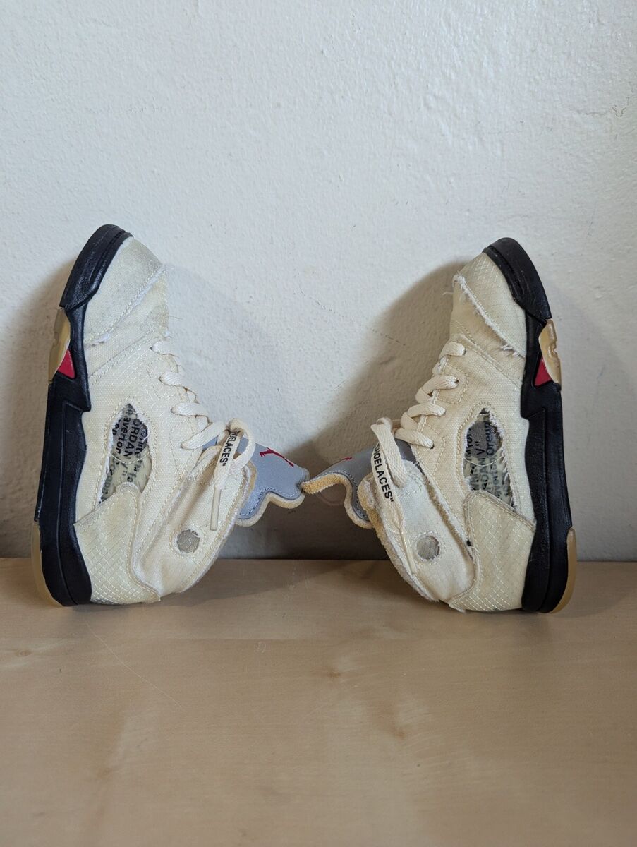 Nike Air Jordan 5 Retro Off-White Sail TD CV4828-100 Toddler Nike Air Jordan 5 Retro Off-White Sail TD CV4828-100 Toddler
