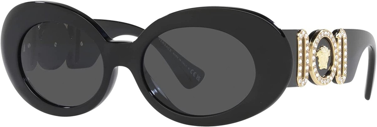 Versace Black Sunglasses with Gold Detail
VE4426BU brand new Brand New VERSACE Sunglasses VE 4426BU GB1/87 Black/Dark  main image 2