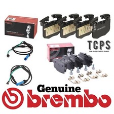 FOR BMW X5 M50D G05 BREMBO FRONT AND REAR BRAKE PADS WITH 2 SENSORS NEW