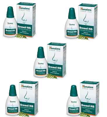   Himalaya Bresol NS   Pack of 5 | Natural Ayurvedic Respiratory Support |