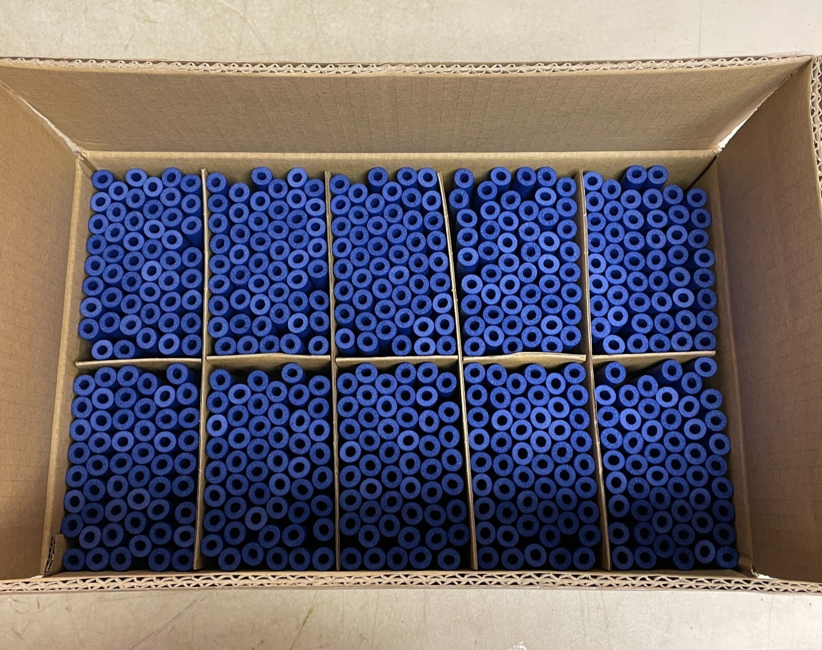 Geniune Hasbro Darts 1000PCS Bullets Pack for Nerf N-Strike Elite 2.0 Series Blu