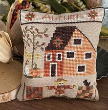 Seasonal Saltbox House - Autumn~Mani di Donna